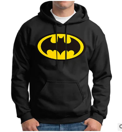 Super Hero Hooded Sweatshirt- Superman, Batman