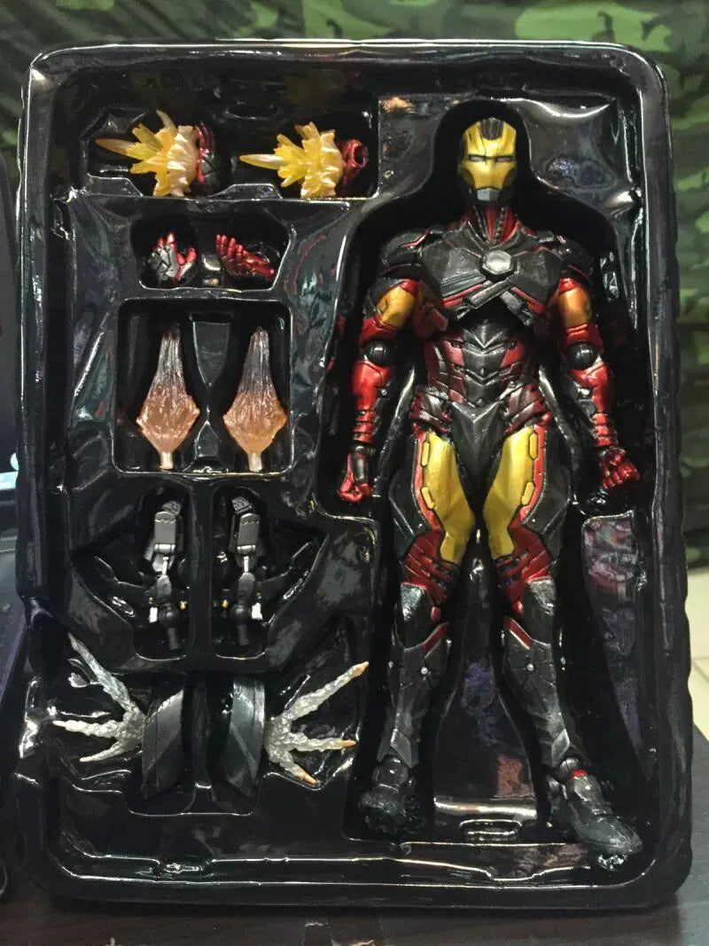 Iron Man 2.0 War Machine Venom Action Figure Model